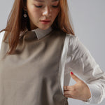 Muat gambar ke penampil Galeri, Maeva Long Sleeve Shirt in Taupe
