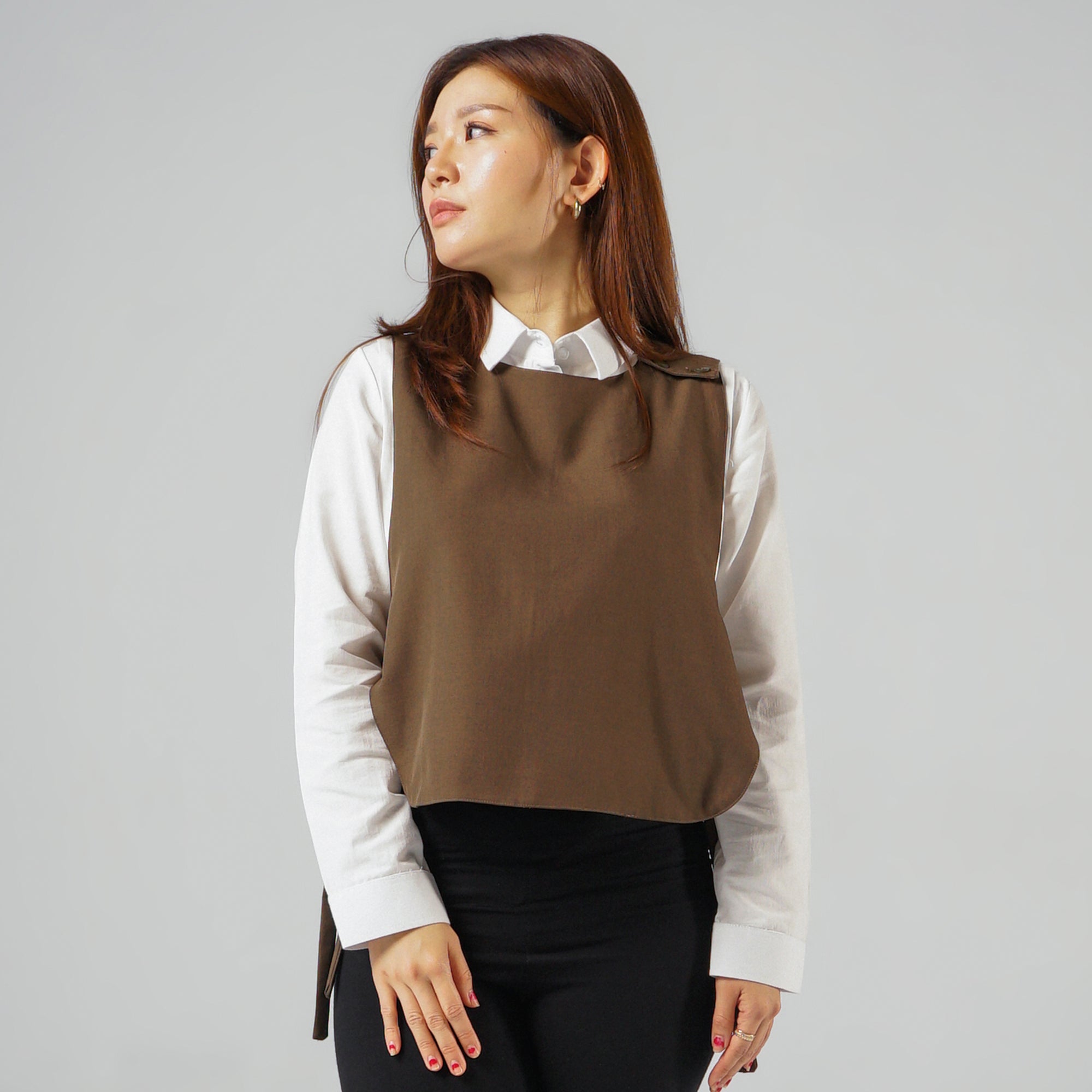 Maeva Long Sleeve in Brownies