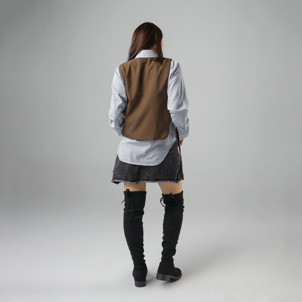 Maeva Stripes Shirt in Brownies