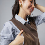 Muat gambar ke penampil Galeri, Maeva Stripes Shirt in Brownies
