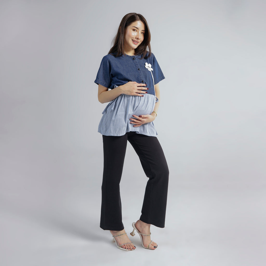 Bleuet Nursing Top