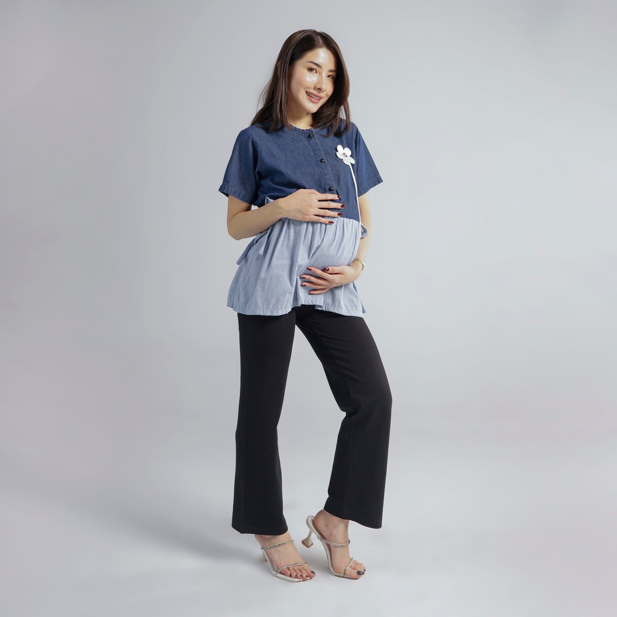 Bleuet Nursing Top