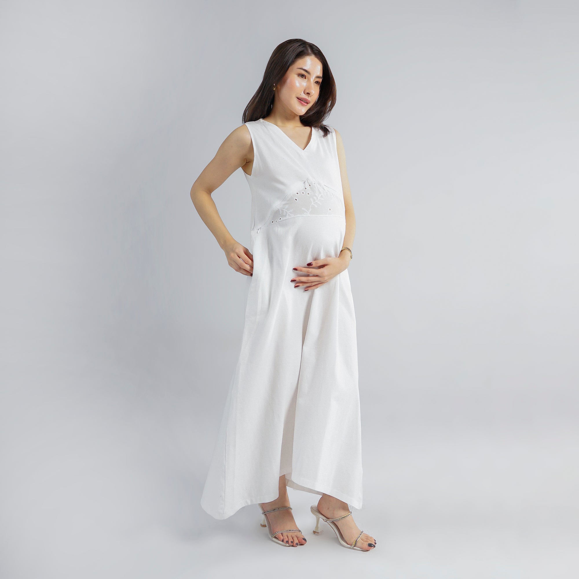 Helena Maternity & Nursing Dress