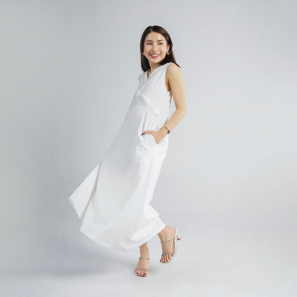 Helena Maternity & Nursing Dress