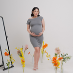 Muat gambar ke penampil Galeri, Jasmin Maternity Dress in Emerald Green
