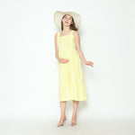 Muat gambar ke penampil Galeri, Serena Babydoll Midi Dress in Butter
