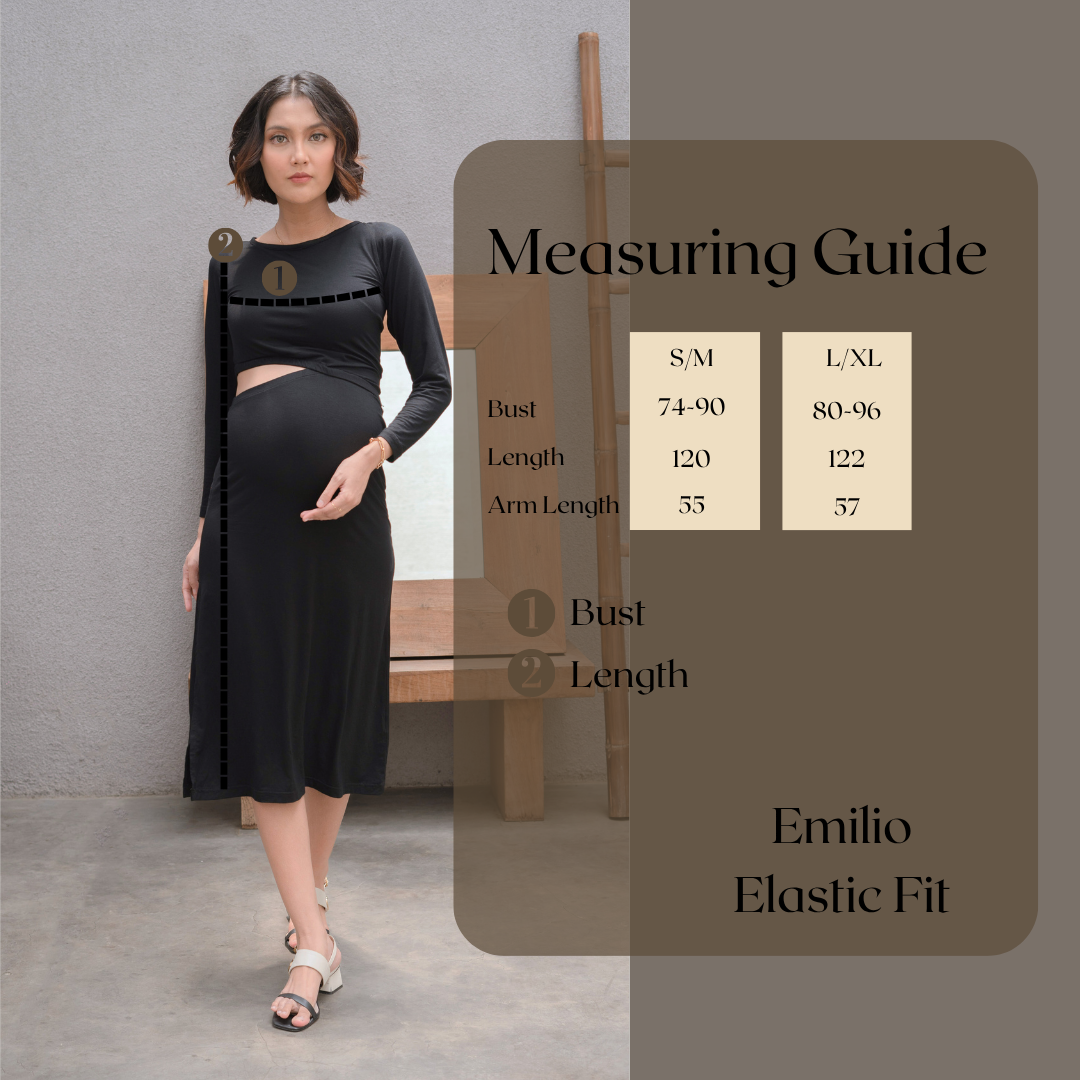 Emilio Elastic Fit In Black