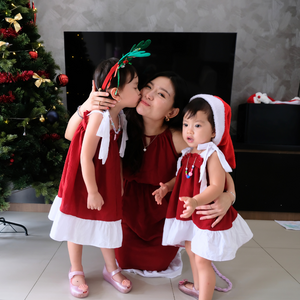 Bundling Ciello Dress Twinning with Little Girl