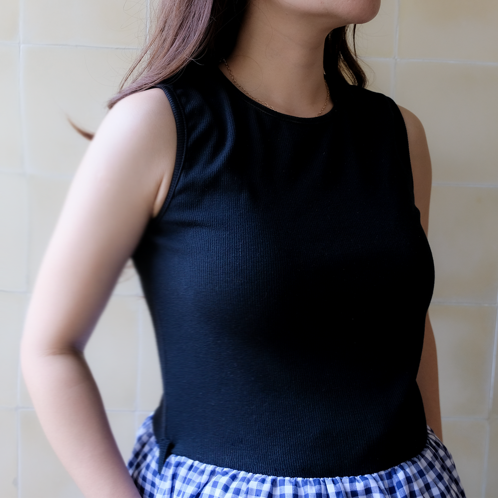 Nabila Maternity Dress in Navy