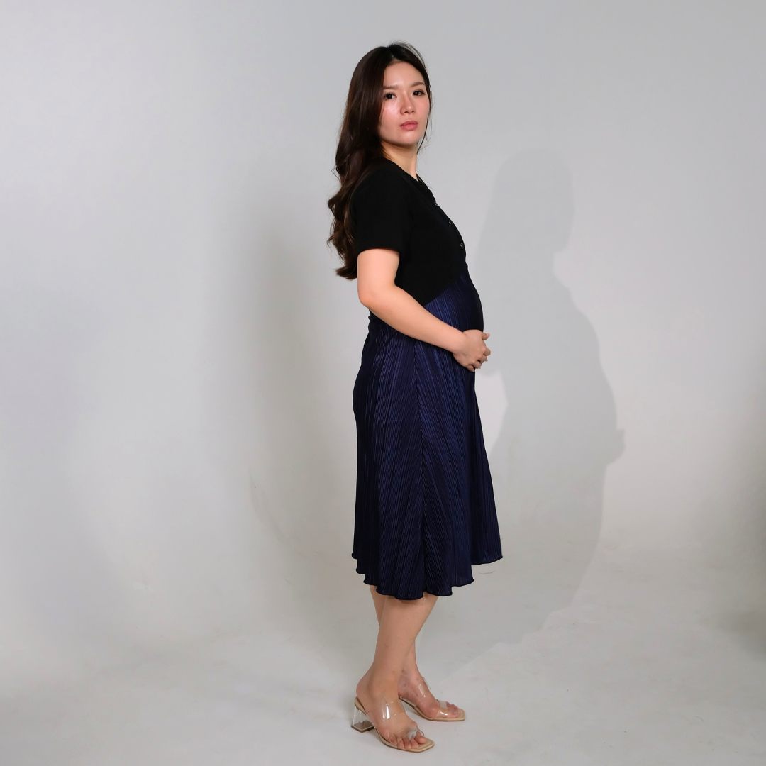 Kendra Dress in Midnight Blue