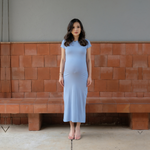 Muat gambar ke penampil Galeri, Julia Body Fit Dress in Ice Blue
