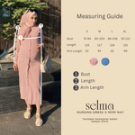 Muat gambar ke penampil Galeri, Selma Nursing Dress In Skate Blue
