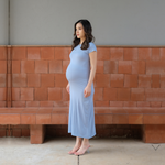 Muat gambar ke penampil Galeri, Julia Body Fit Dress in Ice Blue

