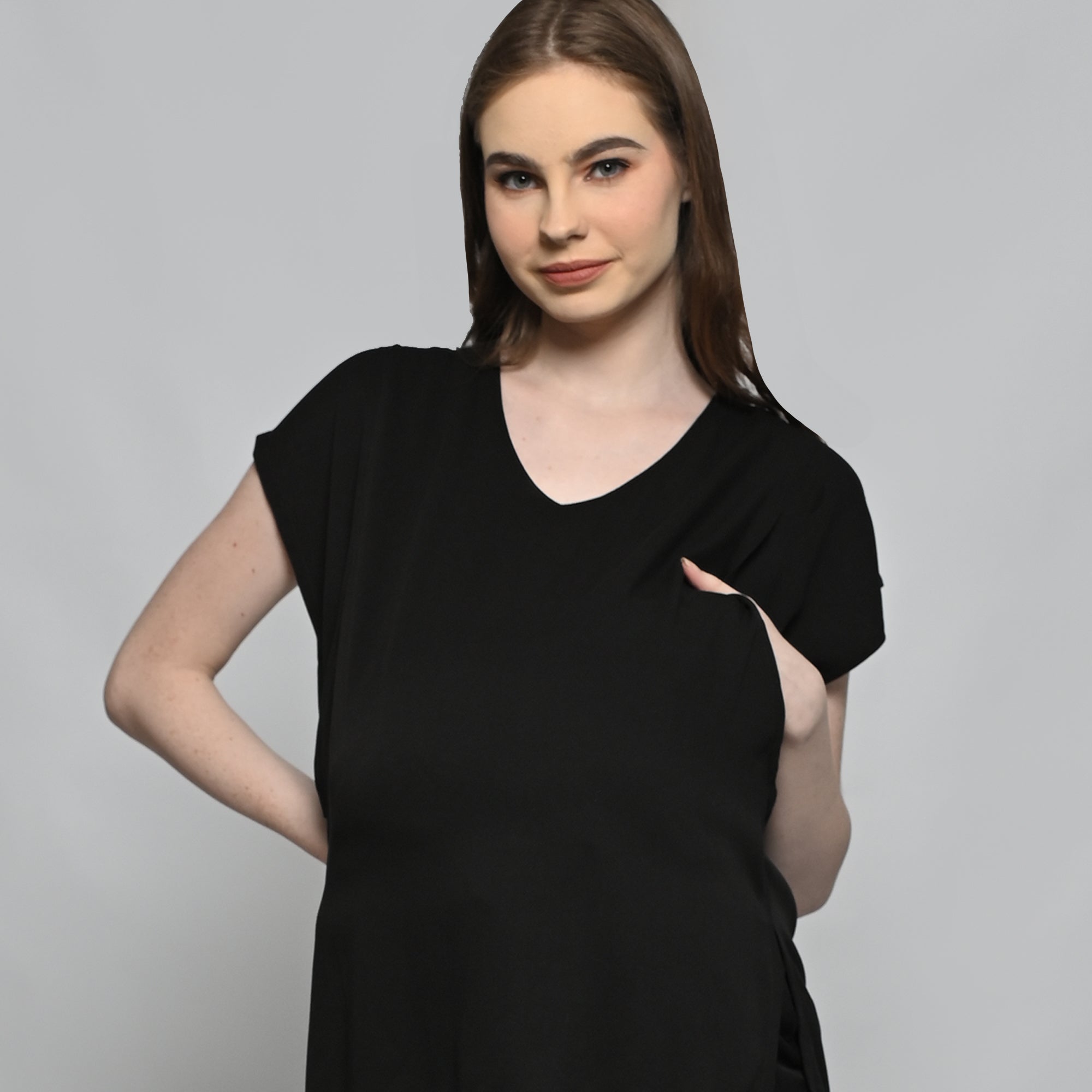 Hanna Nursing Set in Black