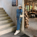 Muat gambar ke penampil Galeri, Selma Nursing Dress In Skate Blue
