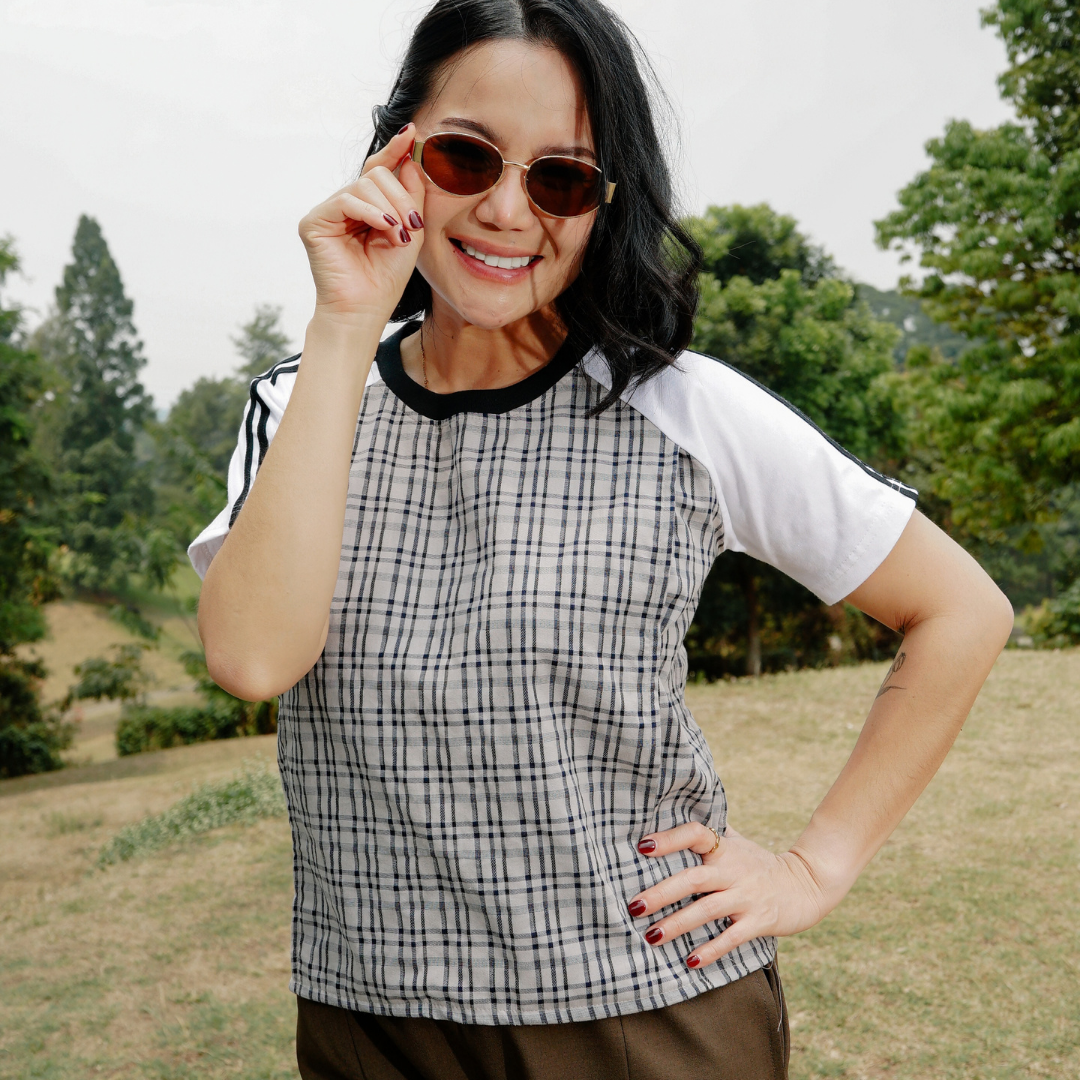 Veera Nursing Tee in Soft Grey