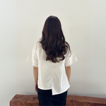 Muat gambar ke penampil Galeri, Mari Nursing Panel Top in White
