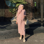 Muat gambar ke penampil Galeri, Selma Nursing Dress In Bubblegum Pink
