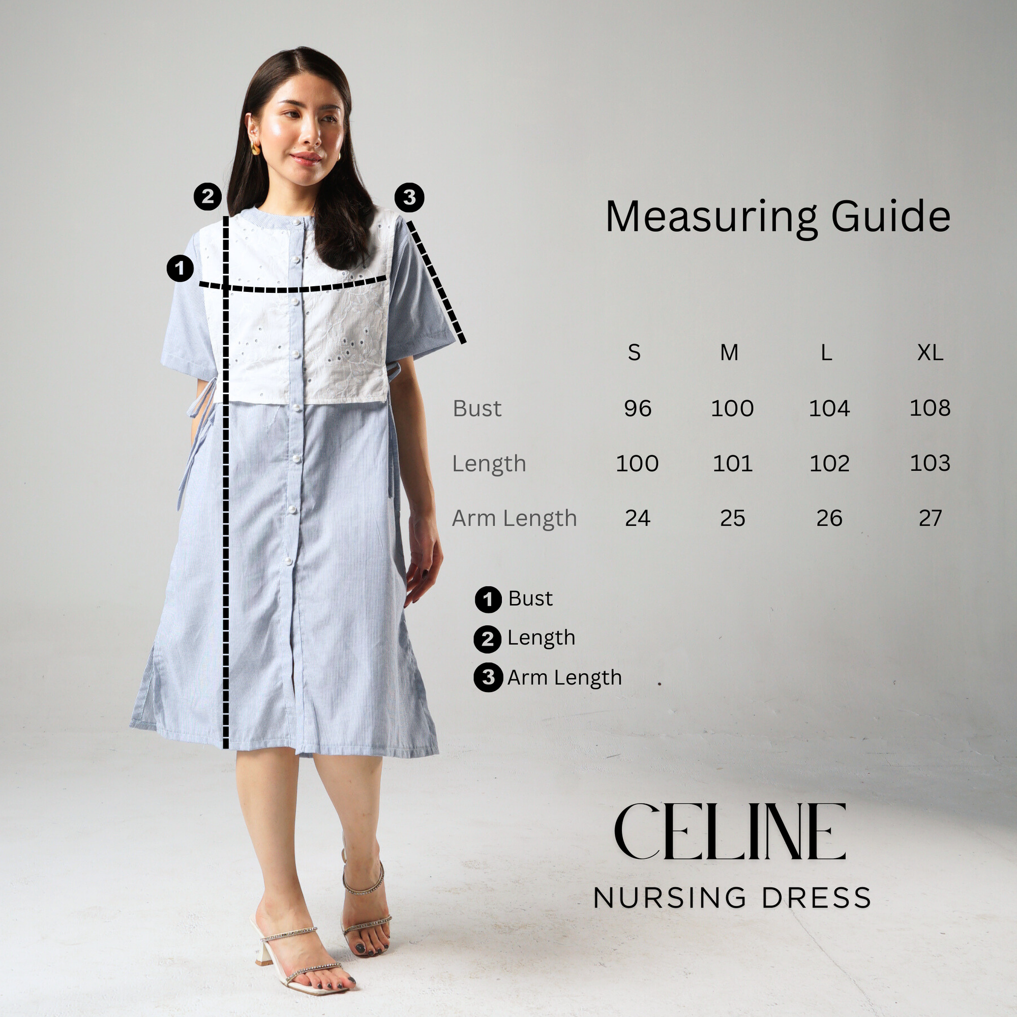 Celine Nursing Dress