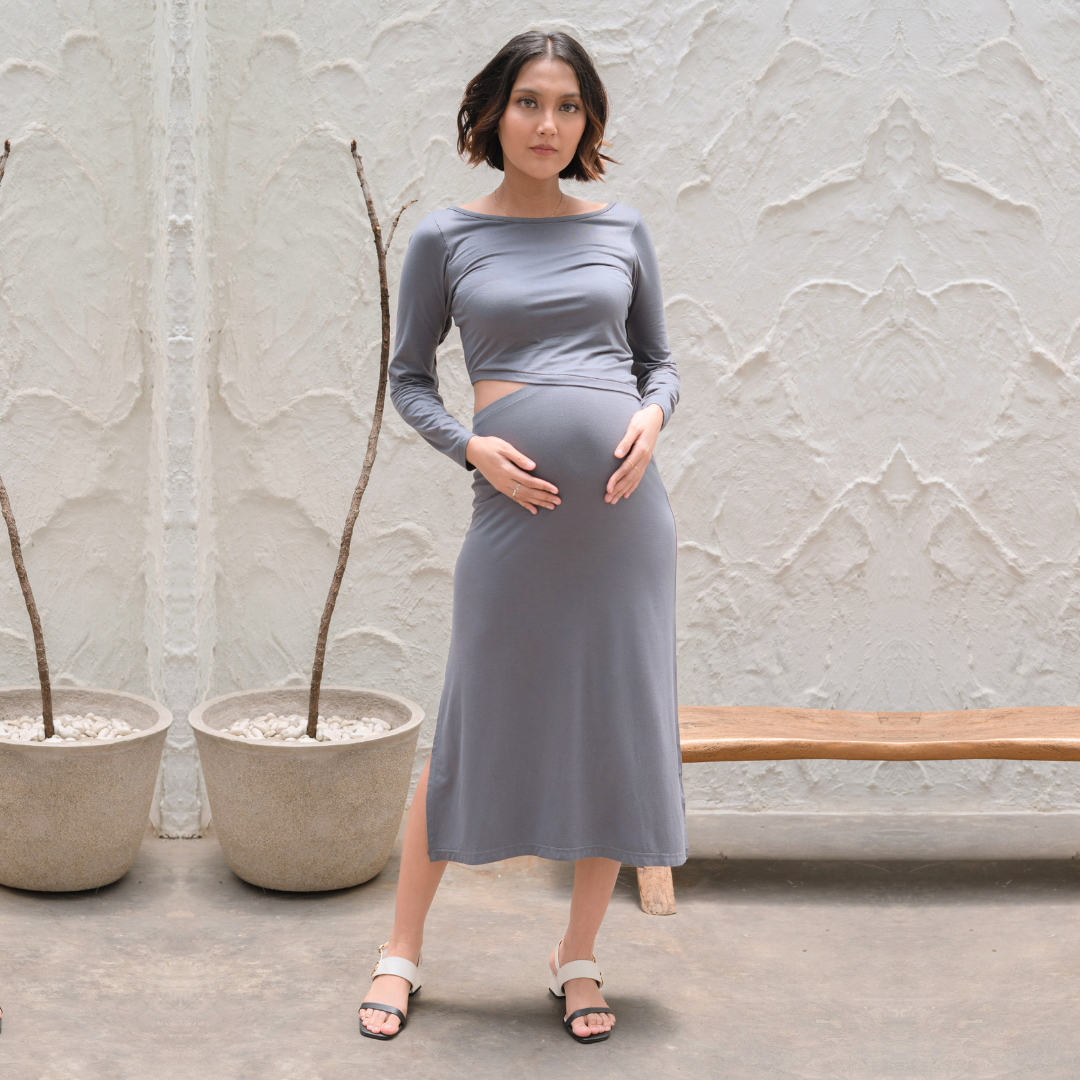 Emilio Elastic Fit In Grey