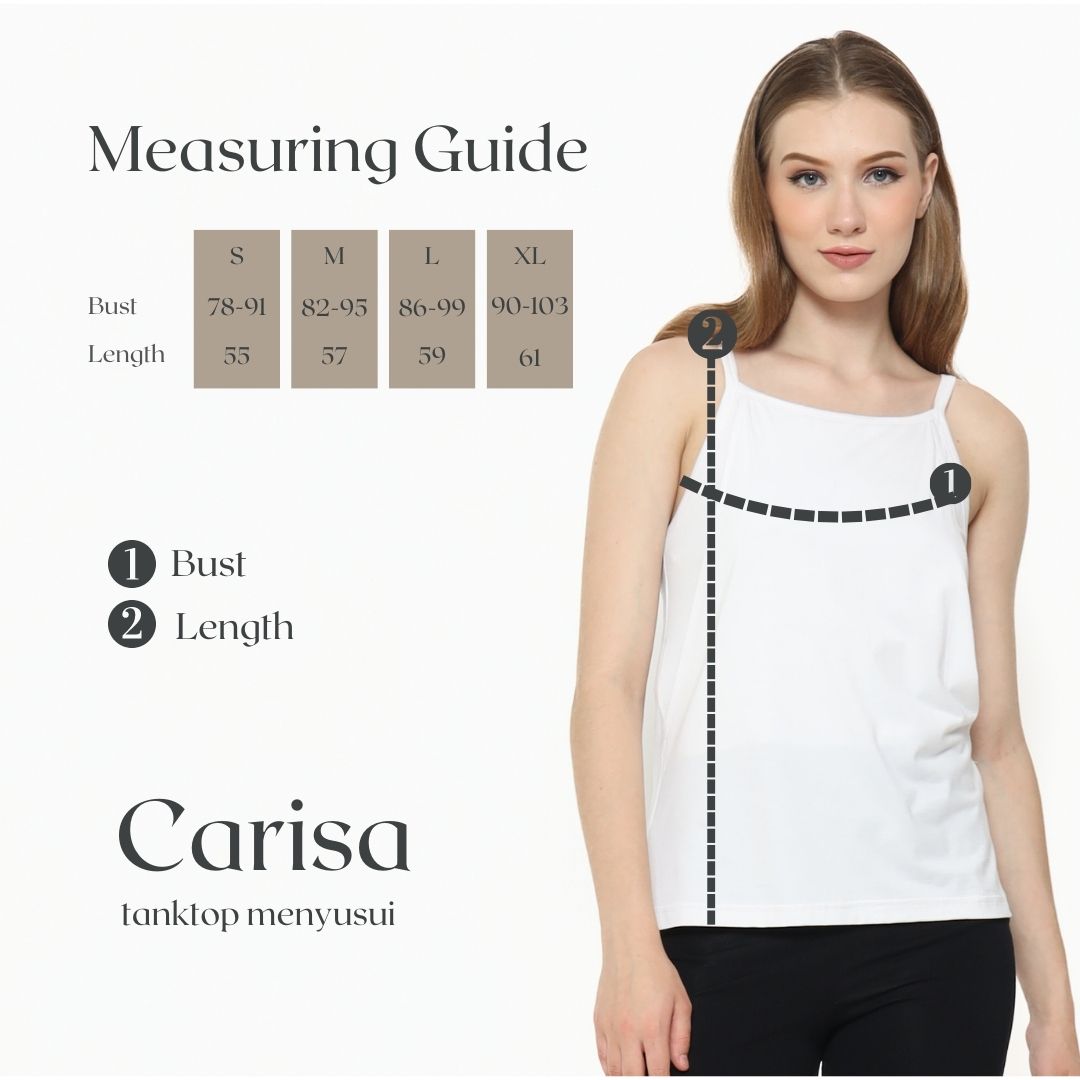 Carisa Tank Top in Black