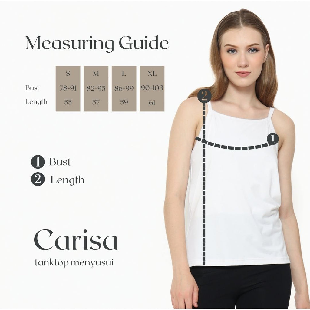 Carisa Tank Top in Brown