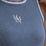 Muat gambar ke penampil Galeri, Poppy Knit Dress in Royal Navy
