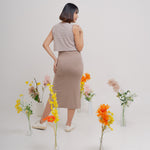 Muat gambar ke penampil Galeri, Linnea Nursing Dress in Nude

