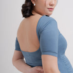 Muat gambar ke penampil Galeri, Iris Maternity Dress in Carolina Blue
