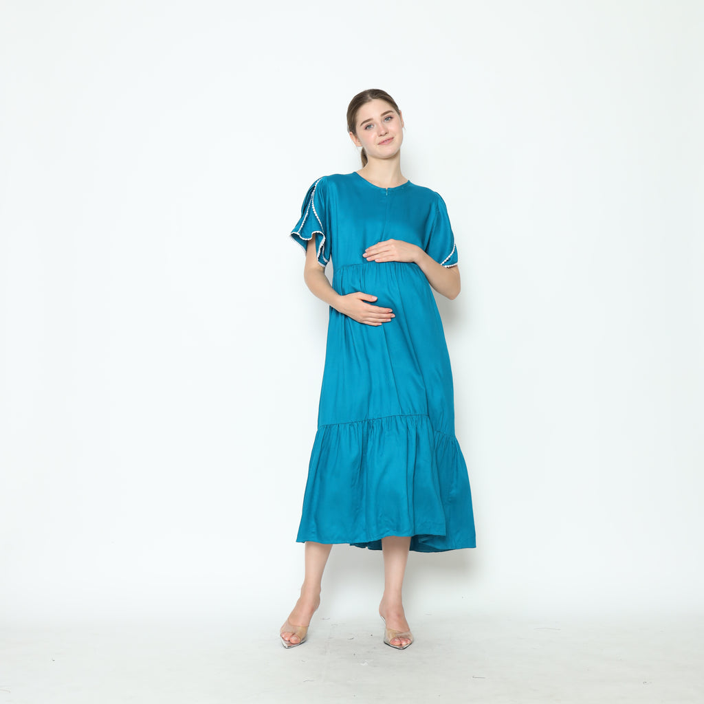 Vanya Home Dress in Blue