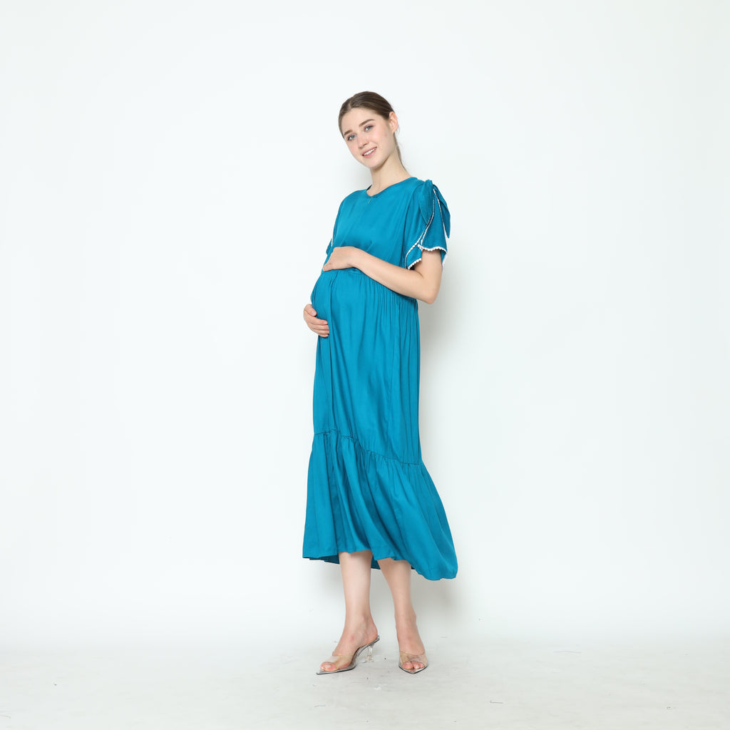 Vanya Home Dress in Blue