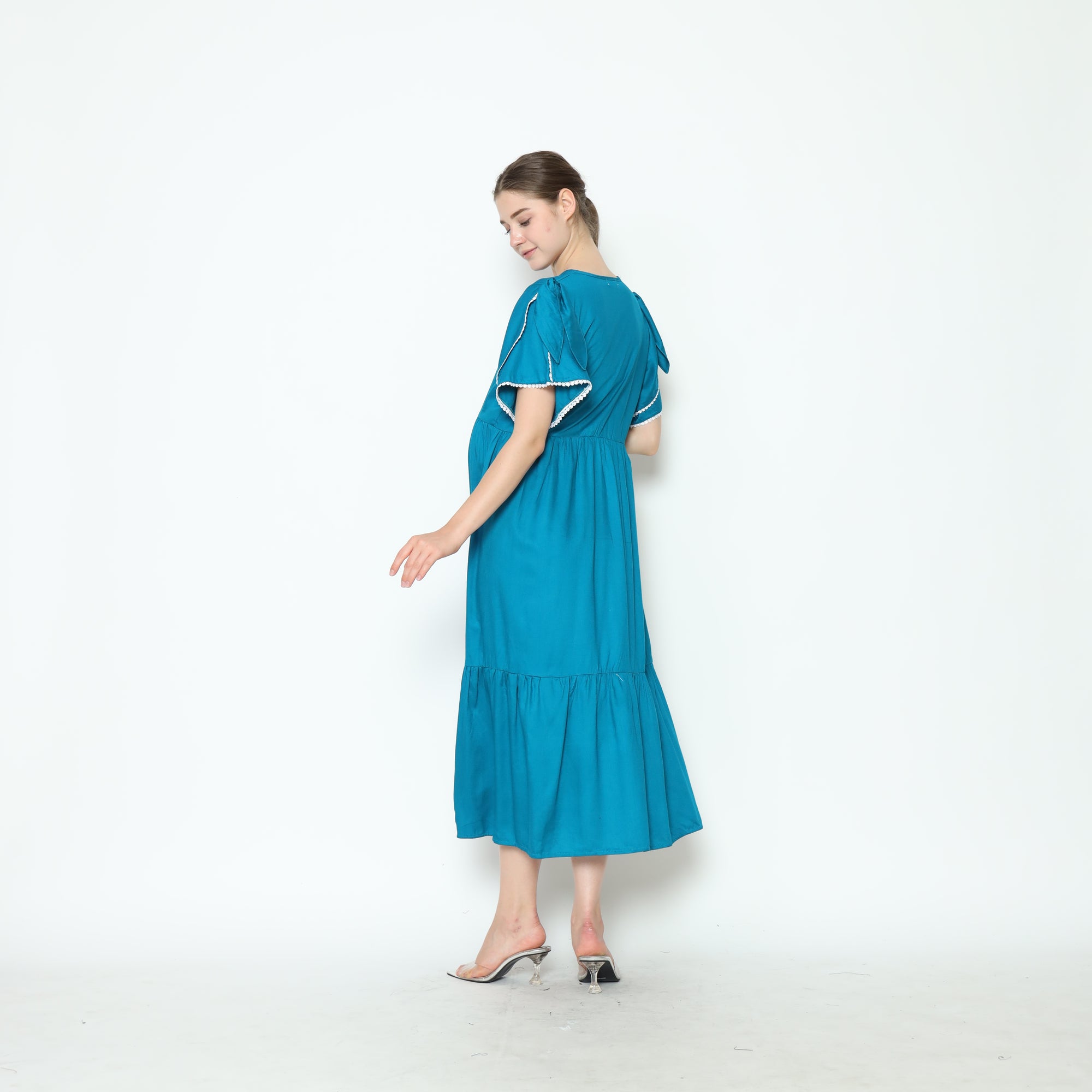 Vanya Home Dress in Blue