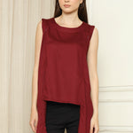 Muat gambar ke penampil Galeri, Claire Loose Nursing Top in Red
