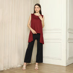 Muat gambar ke penampil Galeri, Claire Loose Nursing Top in Red
