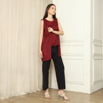 Muat gambar ke penampil Galeri, Claire Loose Nursing Top in Red
