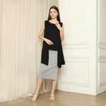 Muat gambar ke penampil Galeri, Claire Loose Nursing Top in Black
