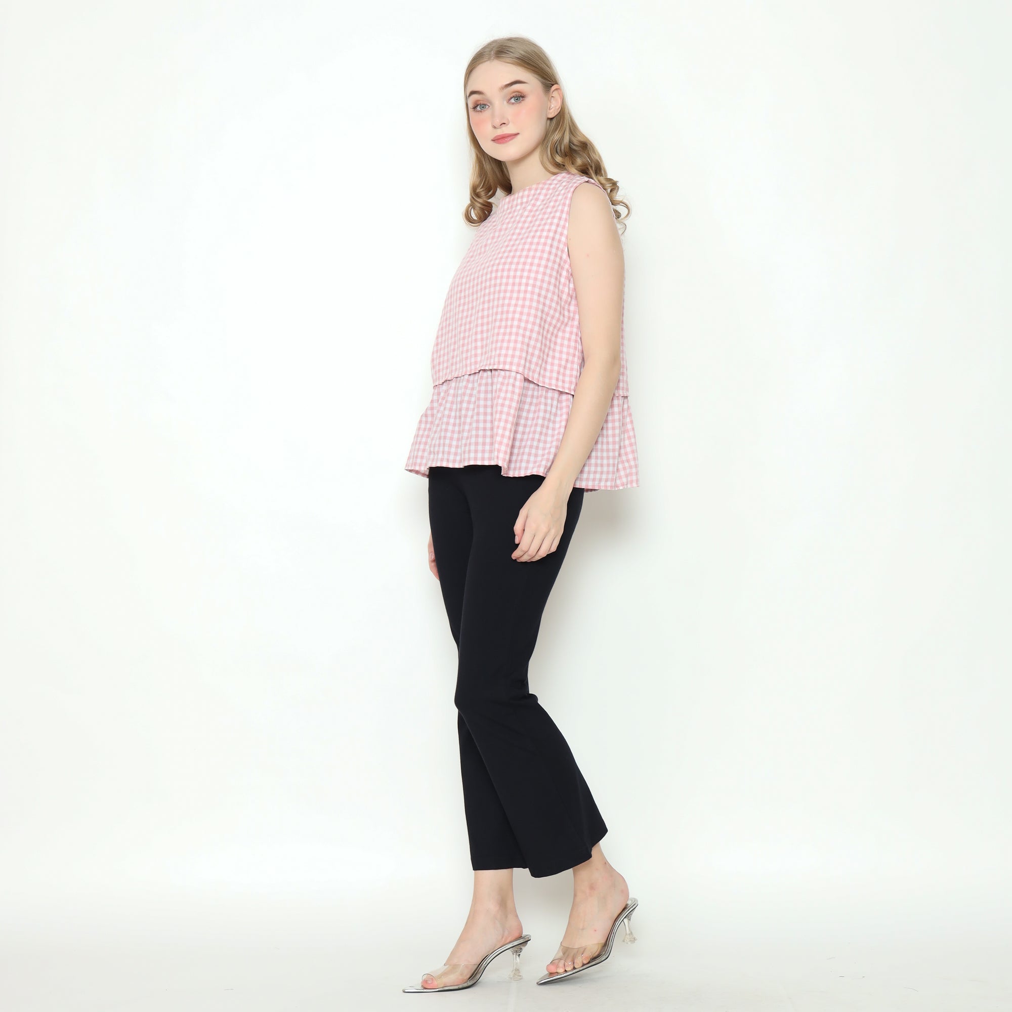 Ruby Sleeveless Top in Pink