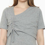 Muat gambar ke penampil Galeri, Leonora Nursing Dress in Twilight Grey
