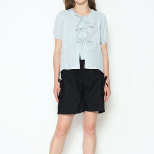 Alby Nursing Bow Top in Mint