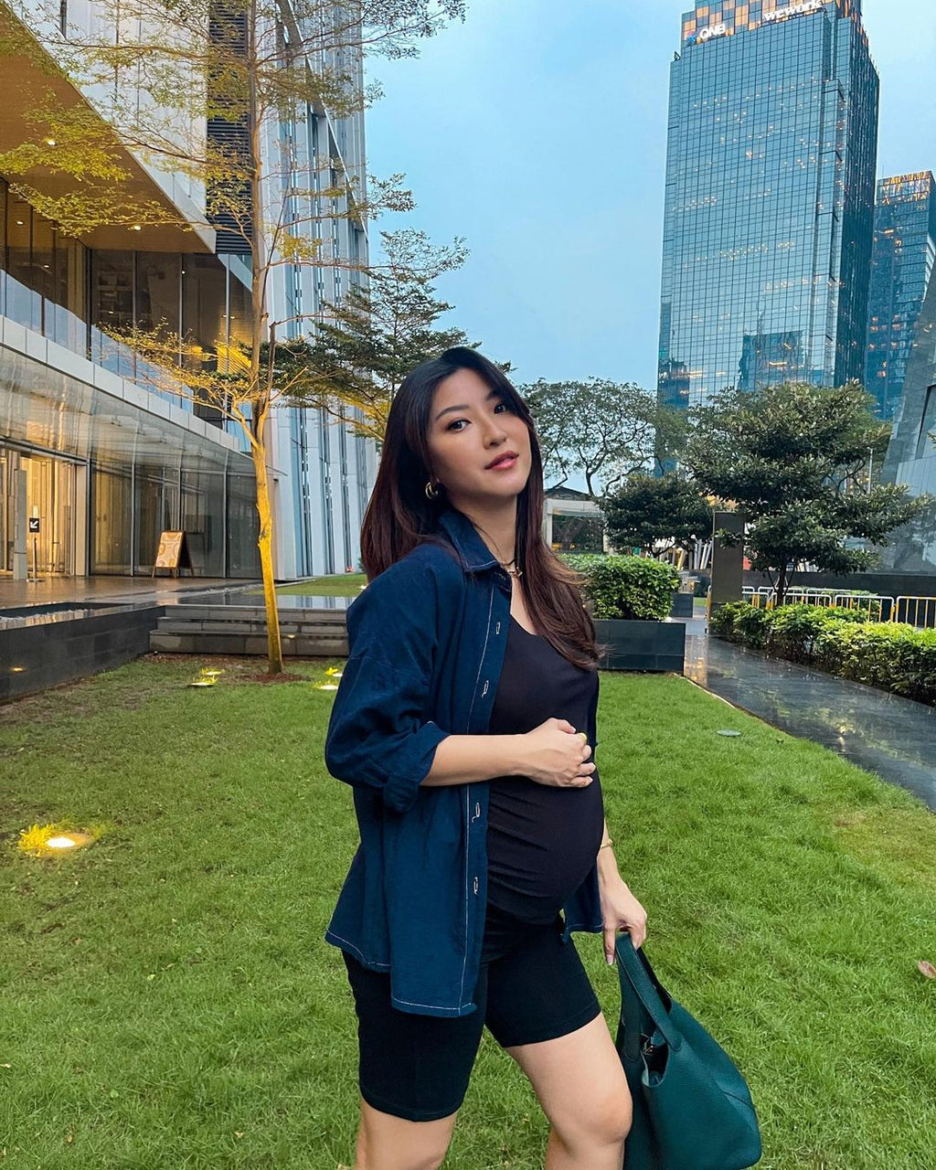 Sora short pants bumil in black