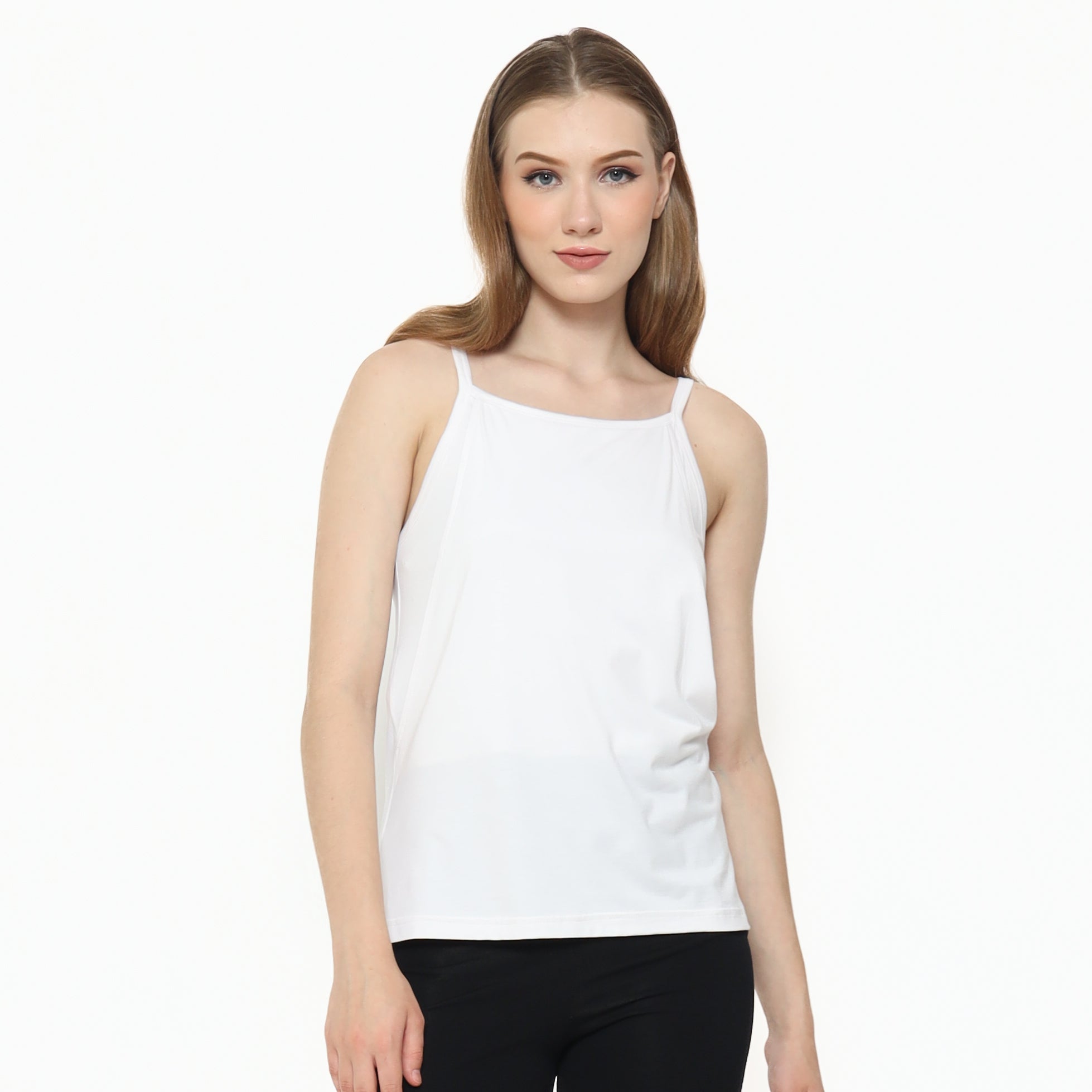 Carisa Tank Top in White