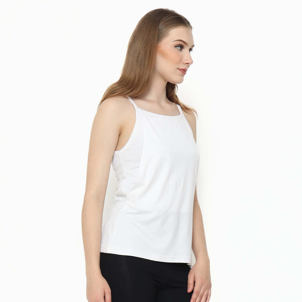 Carisa Tank Top in White