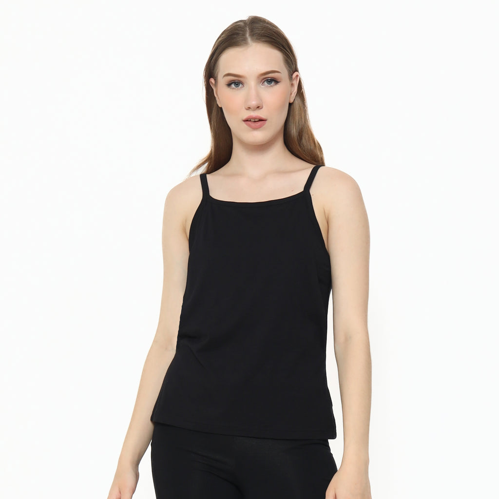Carisa Tank Top in Black