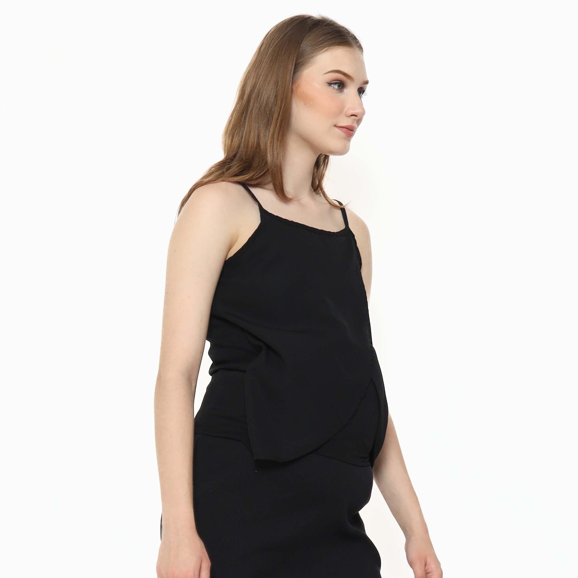 Lana Classic Tank Top in Black Coffee