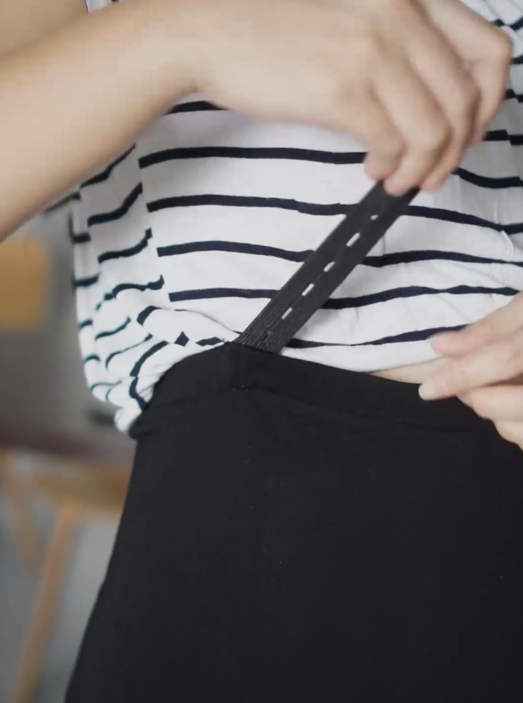 Cora maternity legging in black