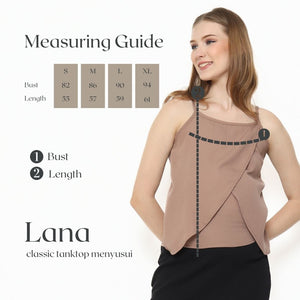 Lana Classic Tank Top in Cappucino