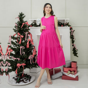 Paola Dress in Charm Pink
