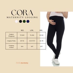 Cora maternity legging navy