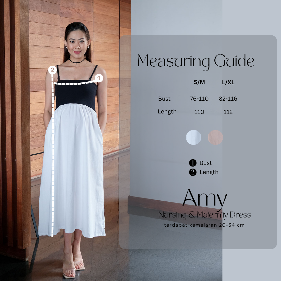 Amy Nursing & Maternity Dress in Tan