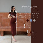 Muat gambar ke penampil Galeri, Julia Body Fit Dress in Chocolate
